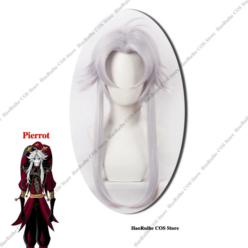 Hot The Freak Circus Pierrot Jester Harlequin Cosplay