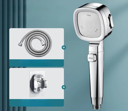 High Pressure Shower Head Water Saving 3 Modes Shower Heads