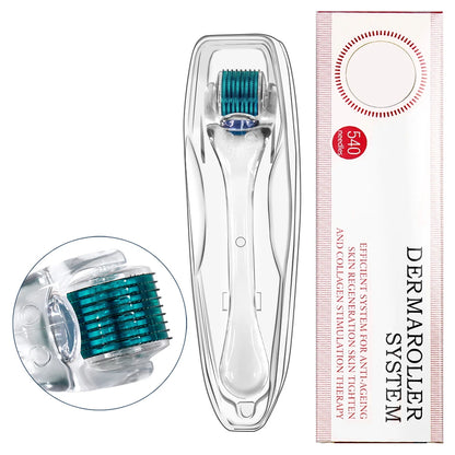 540 Needles Roller Skin Care Microneedling Face Roller