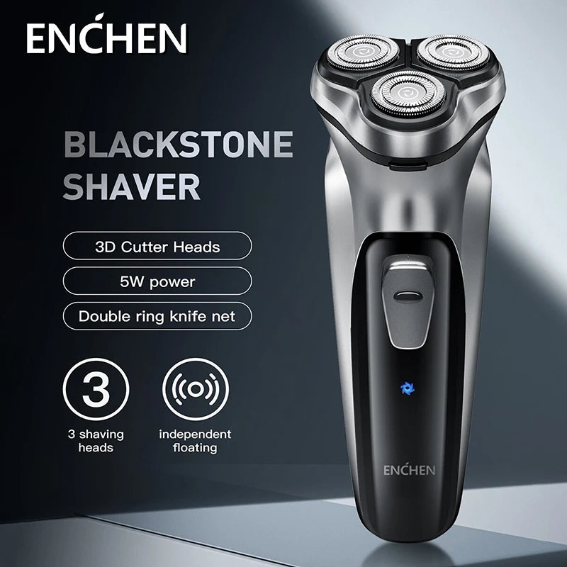 ENCHEN Blackstone Electrical Rotary Shaver for Men