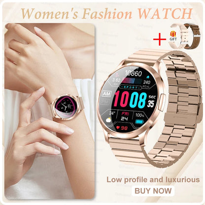 New Smart Watch For Women Gift 1.32 Inch Full Touch Screen
