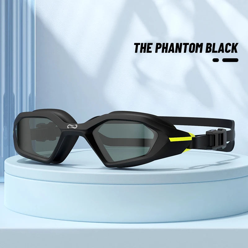 Professional Female Swimming Goggles Electroplate Swim Glasses
