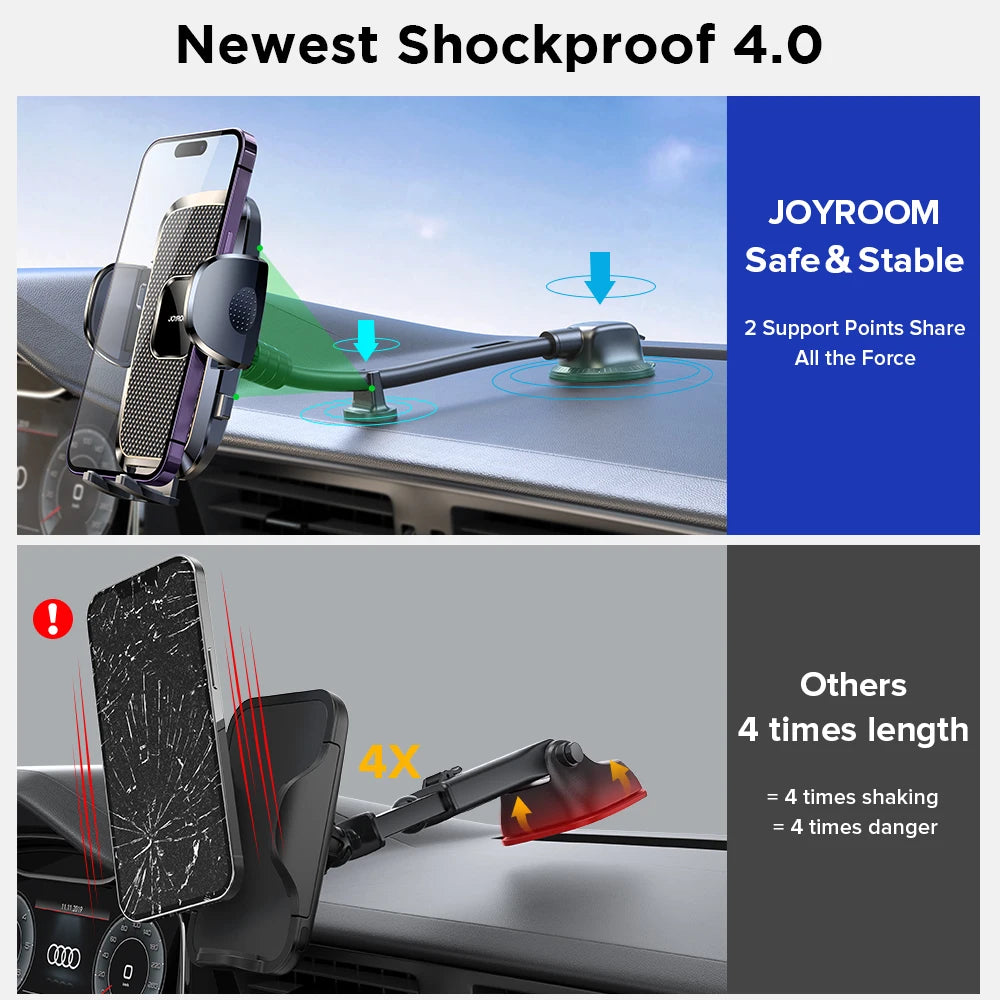 Joyroom Car Phone Holder Mount 360° Widest View Universal