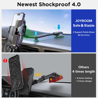Joyroom Car Phone Holder Mount 360° Widest View Universal