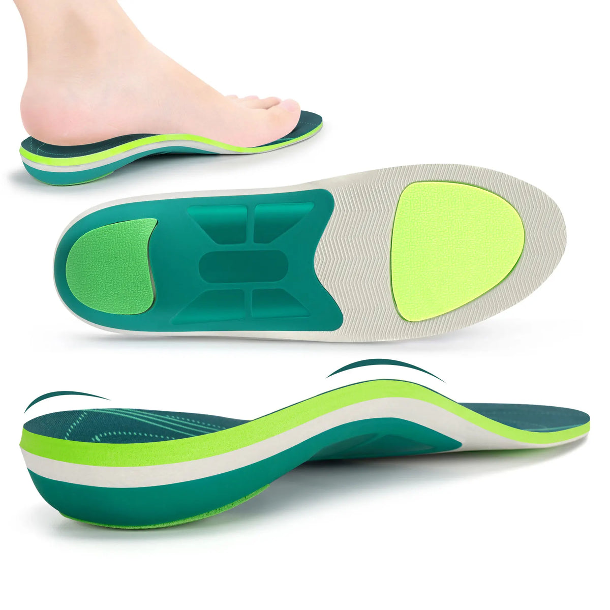 Plantar Fasciitis Orthopedic Sport Insole Arch Support Orthotic