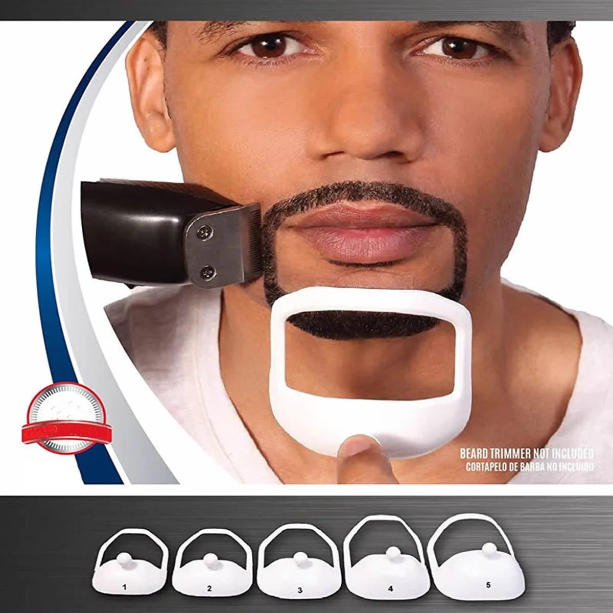 Sheep Beard Styling Template Set Beard Styling Template