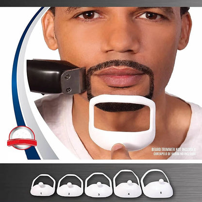 Sheep Beard Styling Template Set Beard Styling Template