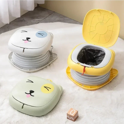 Portable Kid Boy Girl WC Toilet Seat Pot Kids Folding Toilet