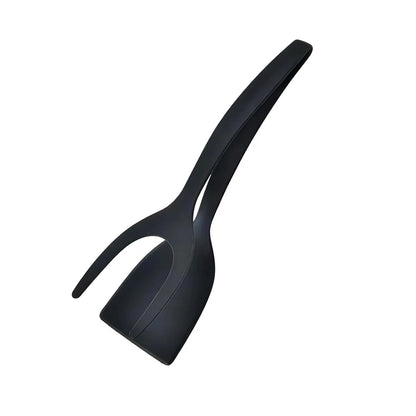 2-in-1 Grip Flip Spatula Tongs - Nylon Non-Stick Egg