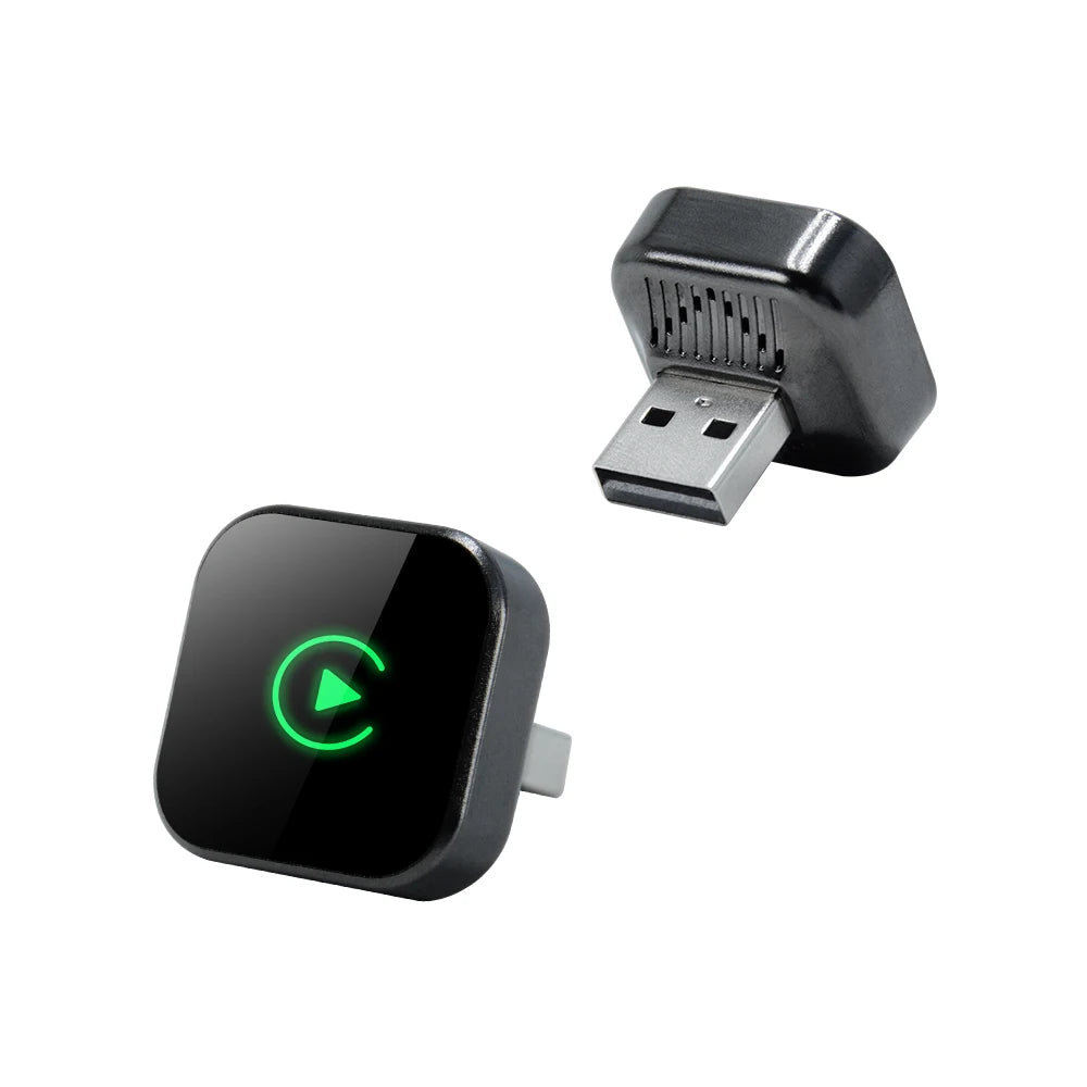 2in1 Wired To Wireless CarPlay Adapter Android Auto Dongle