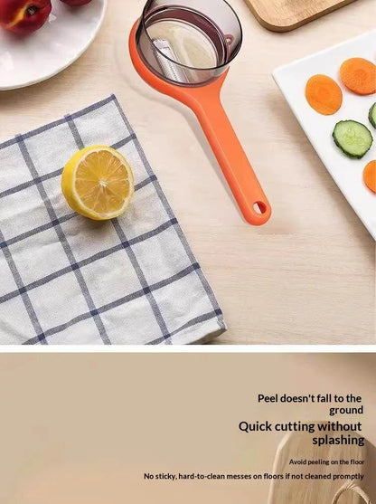 Storage‑Type Fruit Vegetable Peeler With Peel Container
