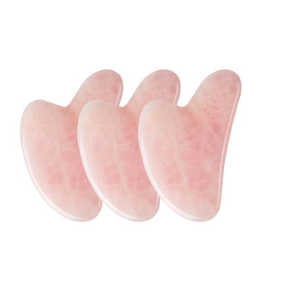 Rose Quartz Gua Sha For Face Massager Skin scraping GuaSha Lifting