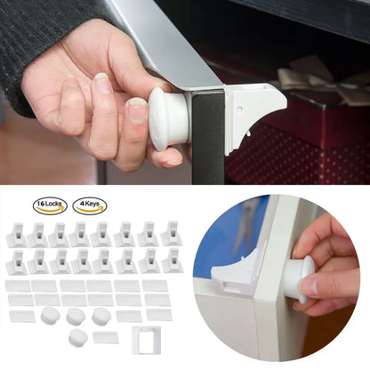 Baby Safety Lock Invisible Lock Kids Security  Protection