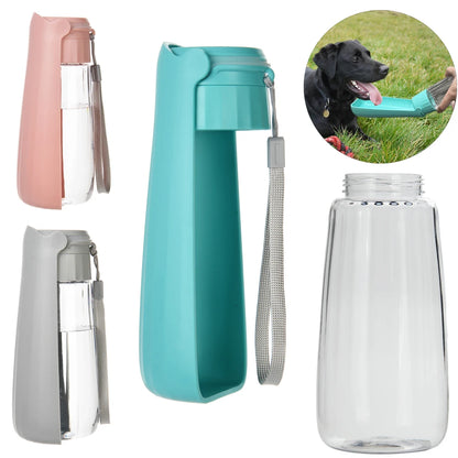 Outdoor Portable Dog Water Bottle Drinking Bowl