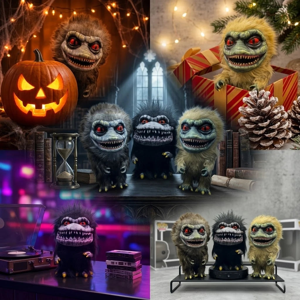 Critters Monster Doll Figurine Realistic Movie Alien