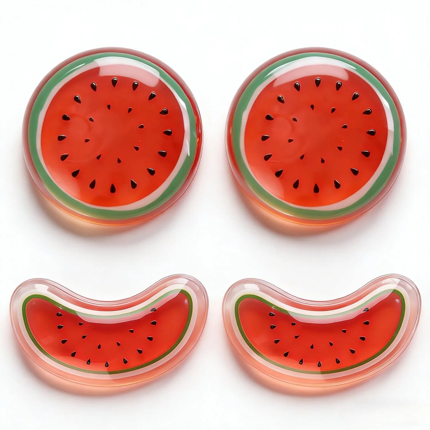 Fruit-Themed Gel Eye Mask – Hot & Cold Compress Pads