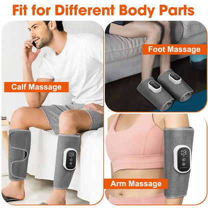 Eletric 360° Air Pressure Calf Massager Wireless Leg Massage