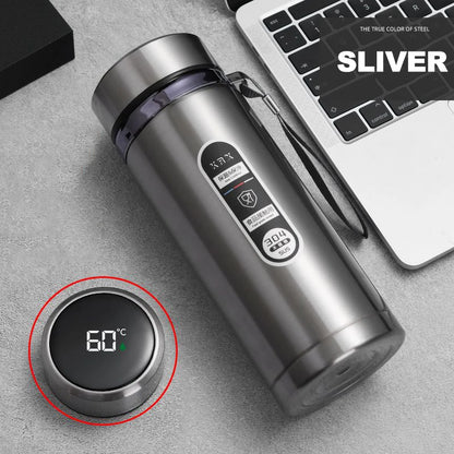 Stainless Steel Thermos Bottle with LED Temperature Bottle