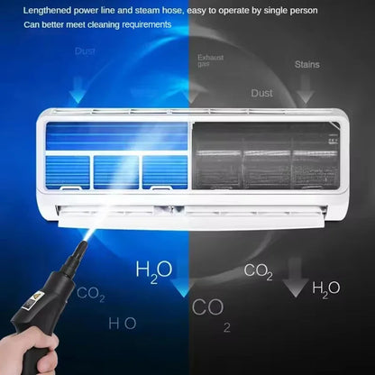 Portable Handheld Steam Cleaner High Temperature Pressurized