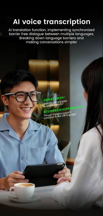 New Smart Audio Glasses Wireless Open Ear Sunglasses
