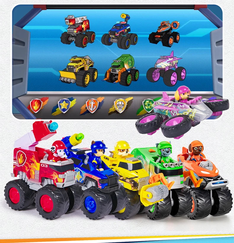 Genuine Paw Patrol Rescue Wheels Anime Action Figure