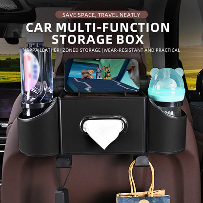 Car Seat Back Storage Box Multi-Functional Vehicle Mounted