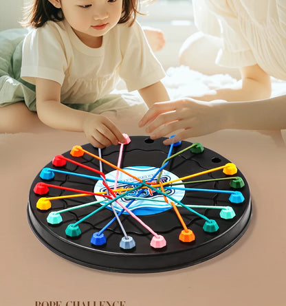 New Rope Breaking Battle Challenge Puzzle Toy Knot Toy