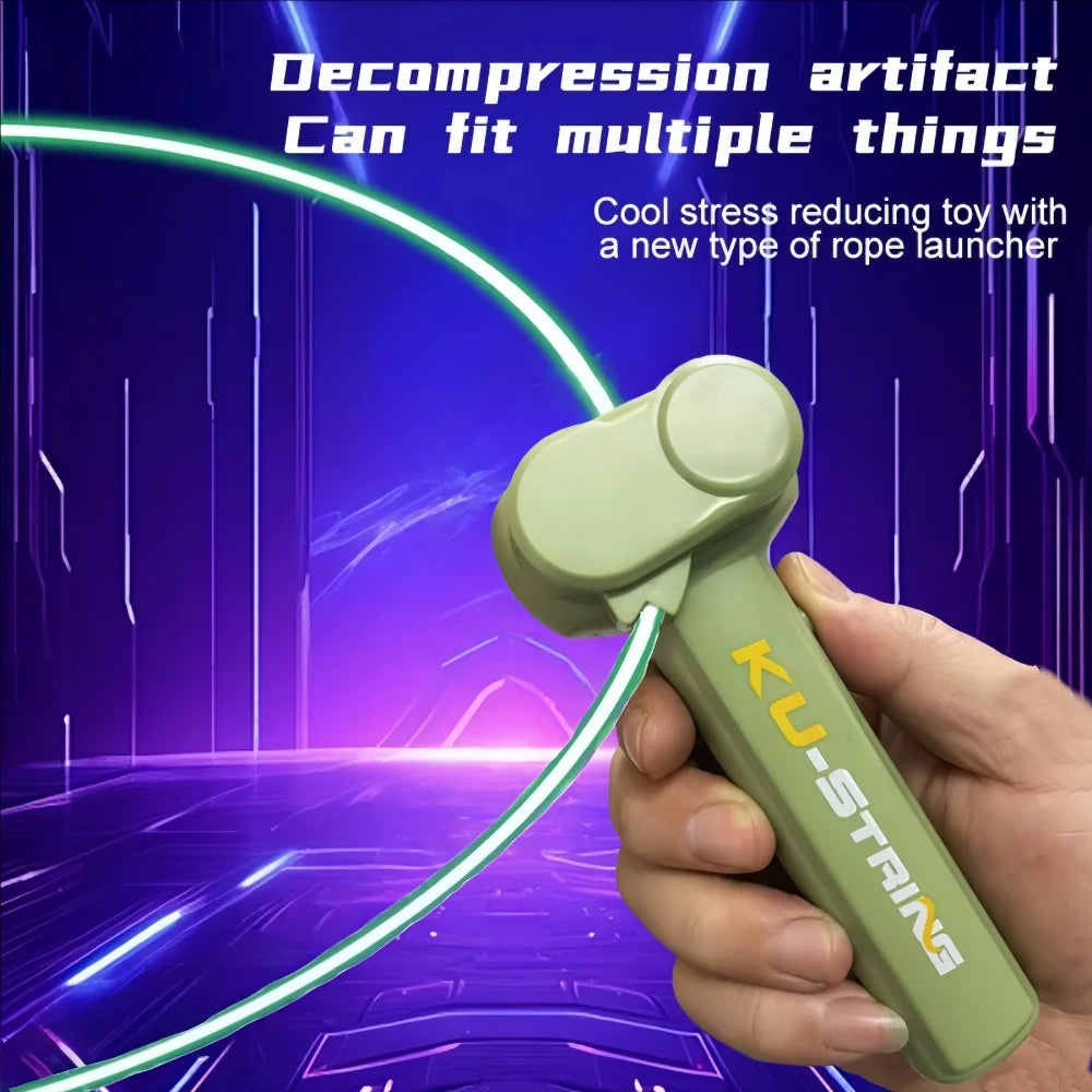 Glow-in-the-dark fun electric rope thruster children's outdoor