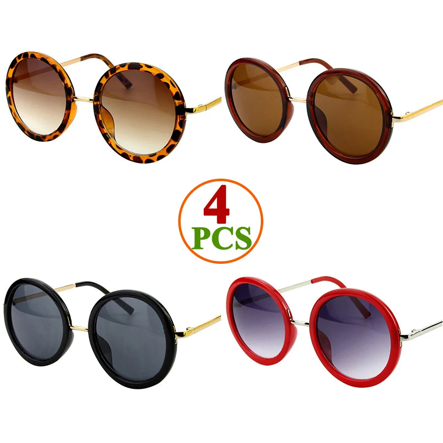 Sunglasses Women Men Round New Luxury Brand Design