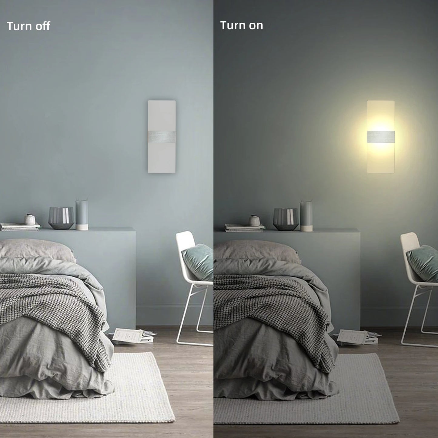 Modern Minimalist Wall Lamp, Indoor LED Wall Light