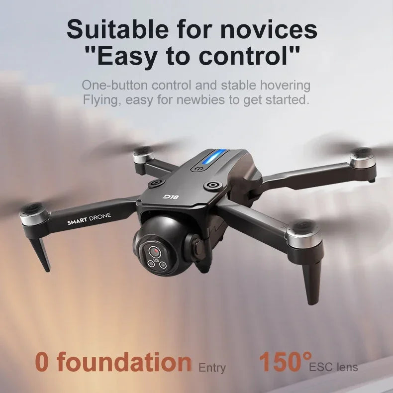 Lenovo D18 Drone 8K Aerial HD Dual-Camera Intelligent Obstacle