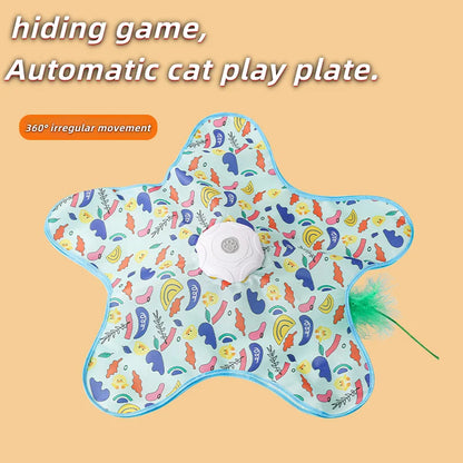 Electric cat turntable pet toy self-stimulating