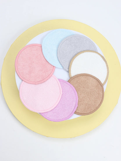 Bamboo Fiber Makeup Remover Pads Face Cleanser
