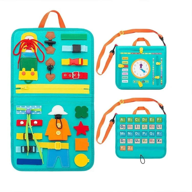 Sensory Play Board Busy Board Montessori Leaning Toys