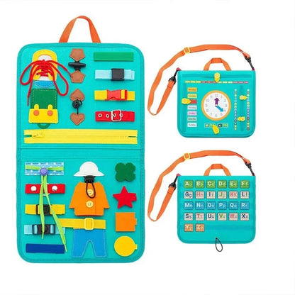 Sensory Play Board Busy Board Montessori Leaning Toys