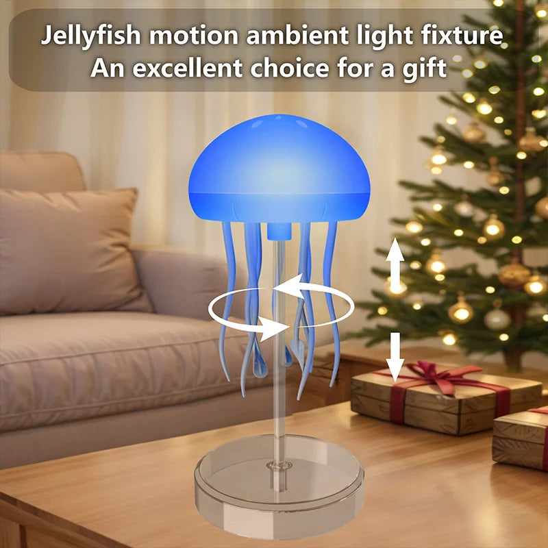 Move UP and Down Jellyfish Table Lamp Color Changing LED