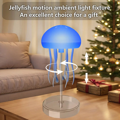Move UP and Down Jellyfish Table Lamp Color Changing LED