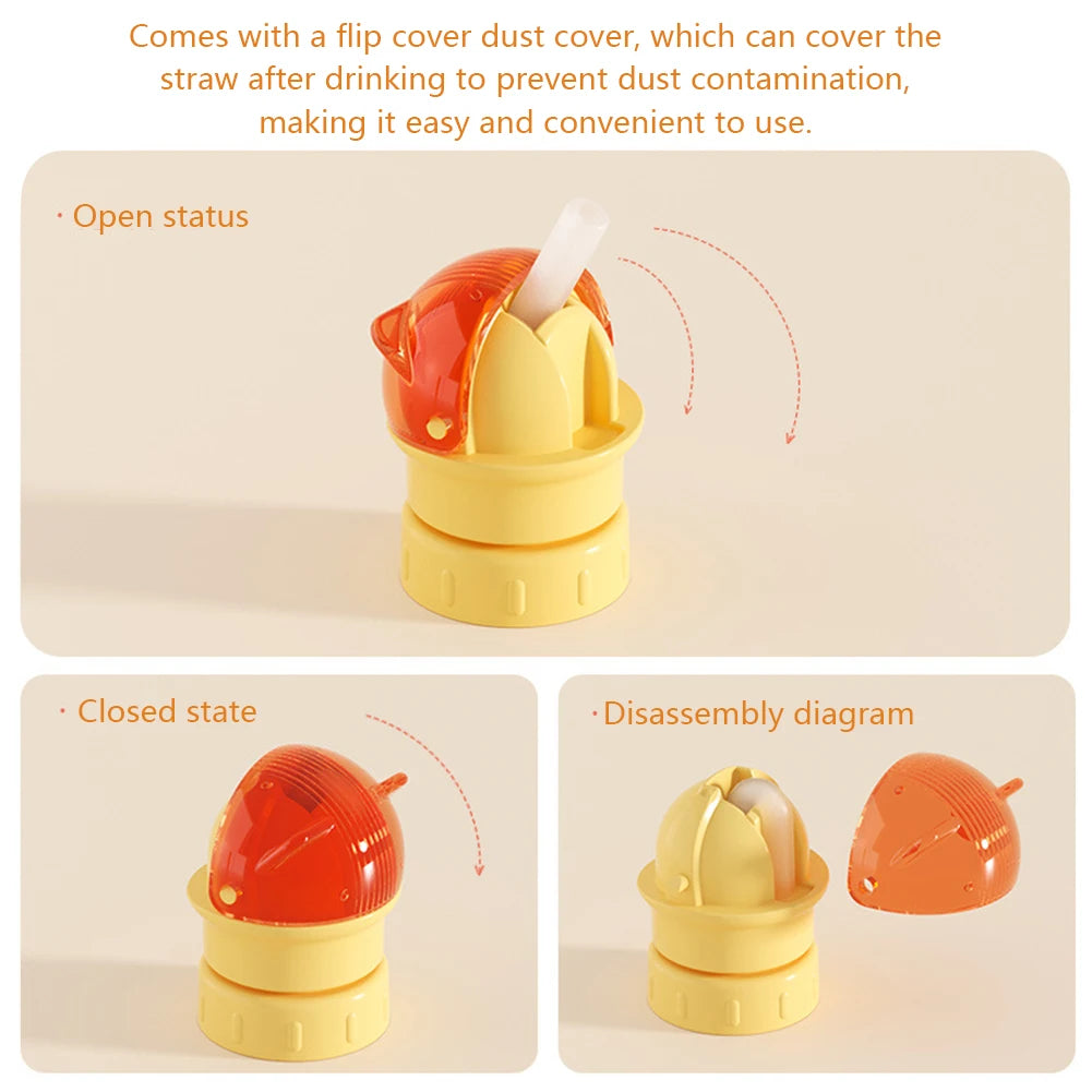 Water Bottle Cap Reusable Children Beverage Water Bottle