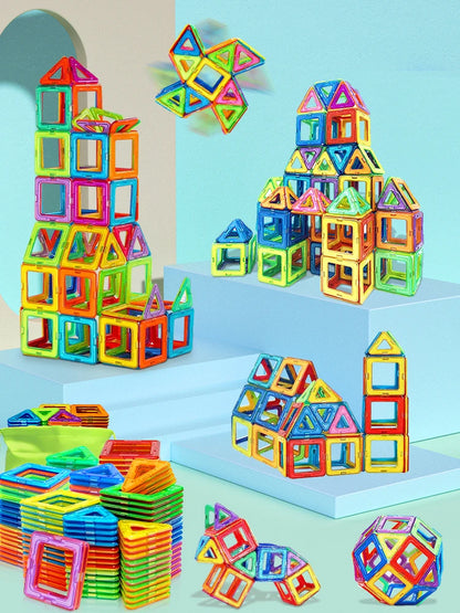 Magnetic Building Blocks DIY Learning Educational Magnet Toys