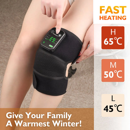3 in 1 Cordless Thermal Knee Pad Knee Shoulder Massager