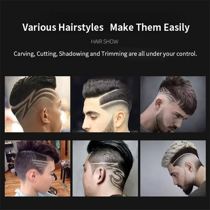 T9 Electric Hair Trimmer/Accessories | USB Professional Shaver