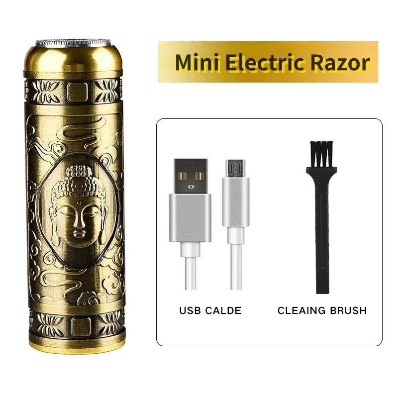 Mini Electric Shaver Beard Trimmer Body Hair Trimmer Clippers