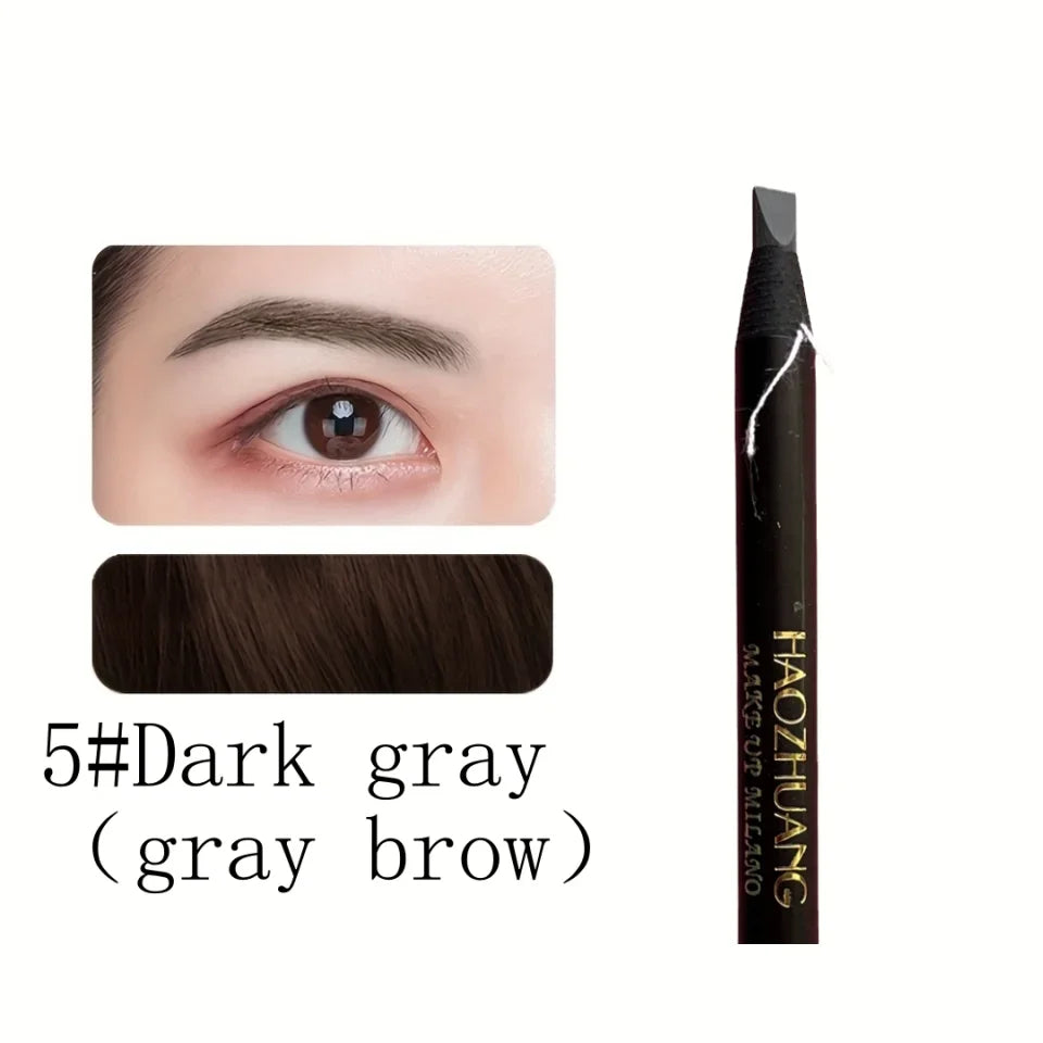 Pull Eyebrow Pencil Black Makeup High Quality Wild Line