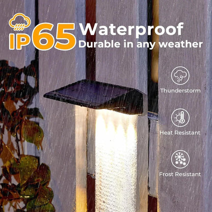 1-4pcs Solar Wall Light Outdoor Waterproof Solar Light
