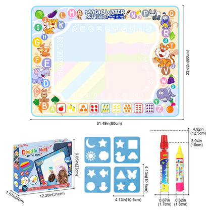Magic Water Drawing Mat Coloring Doodle Mat