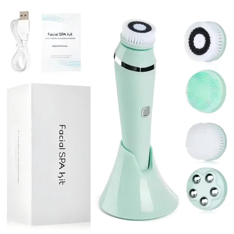 Waterproof IPX7 Electric Facial Cleansing Brush