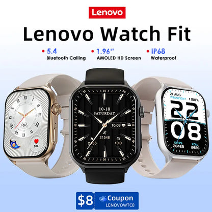 Original Lenovo Smart Watches Sports Fitness Watch Heart Rate