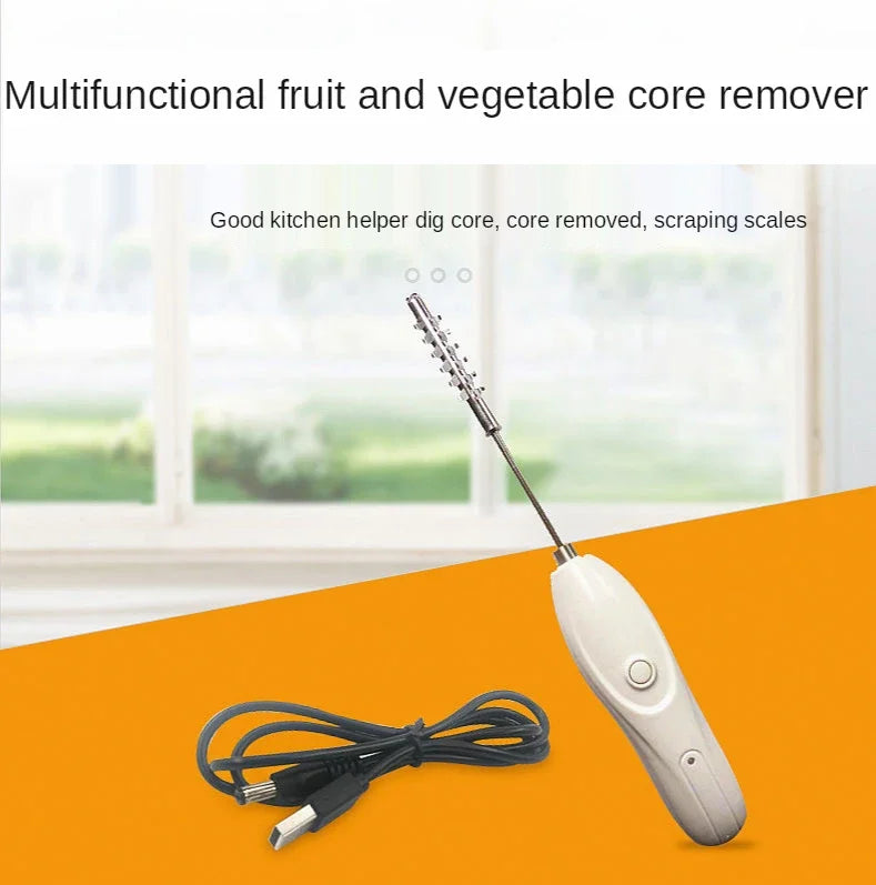 Electric Fruit Corer Electric Scale Scraper Egg Beater