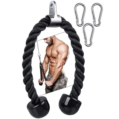 Triceps Lowering Rope Face Pull Handles Push Pull Down