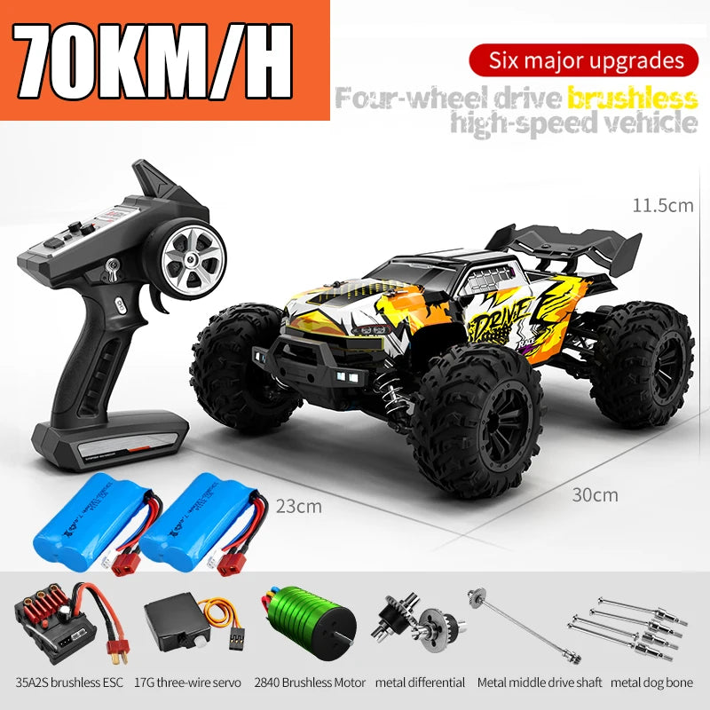 Rc Car Off Road 4x4 High Speed 75KM/H Remote Control